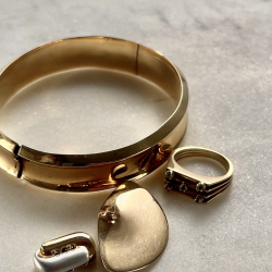 Diamant ring med kuglefatning