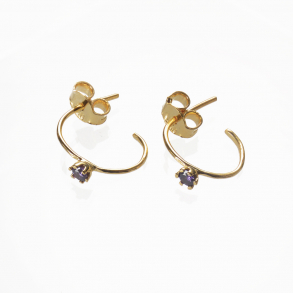 restik af trd med lilla zirkon 