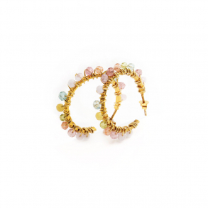 Creol med multicolor sten 